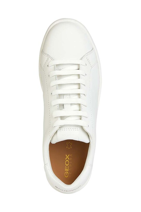 Geox sneakersy skórzane D SPHERICA ECUB-1 D45WEB.00085.C1000 biały