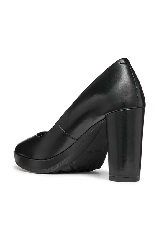 Geox szpilki skórzane D WALK PLEASURE 85 czarny D35TFA.000Y3.C9999