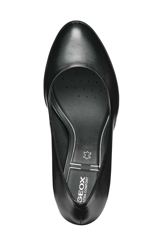 Geox szpilki skórzane D WALK PLEASURE 85 D35TFA.000Y3.C9999 czarny