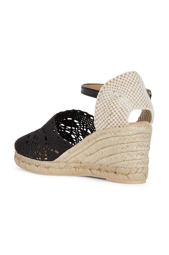 Sandály Geox D GELSA LOW černá D45NGB.000DS.C9999