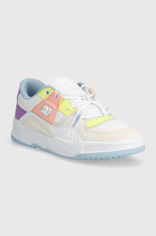 Αθλητικά DC Construct απομίμηση λείου δέρματος πολύχρωμο ADJS100172