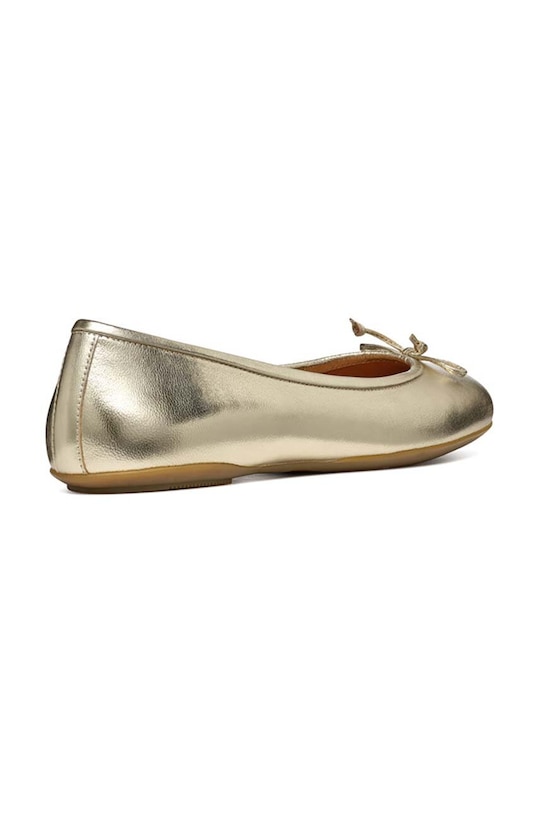 Obuv Kožené balerínky Geox D PALMARIA D25MUB.000Y2.C2012 zlatá