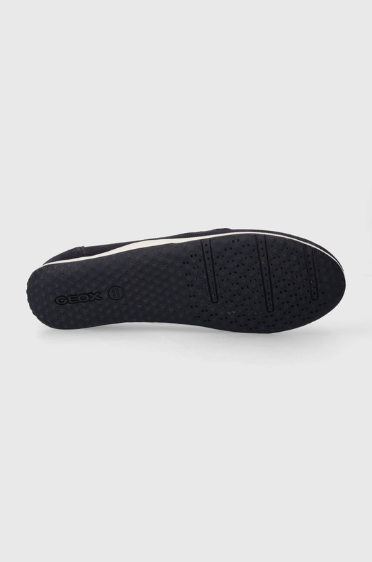 Semišové mokasíny Geox D VEGA MOC D35DNA.00022.C4002 námořnická modř