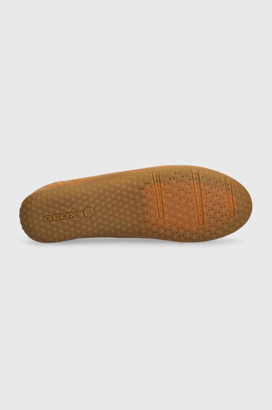Semišové mokasíny Geox D VEGA MOC D35DNA.00022.C6001 hnědá