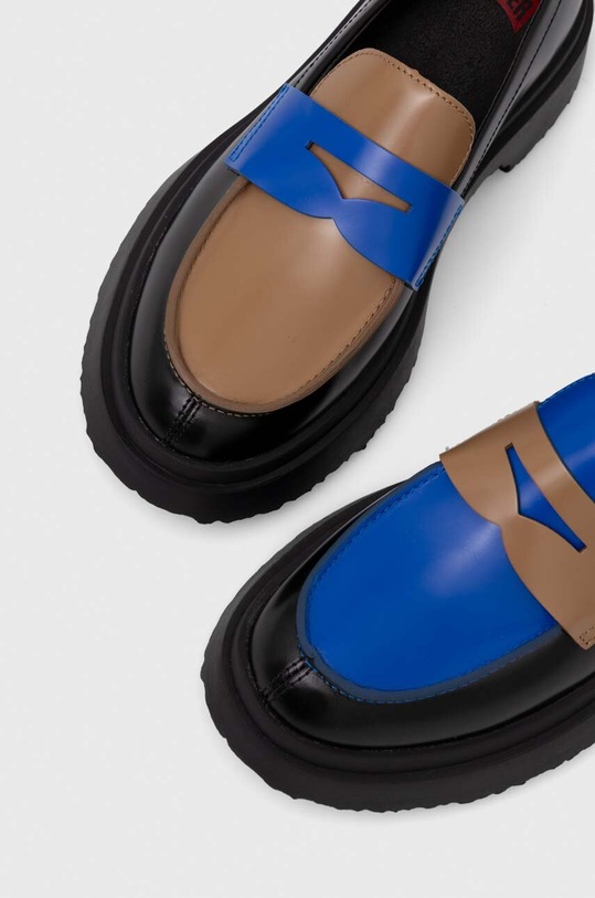 Boty Kožené mokasíny Camper TWS K201116.029 černá