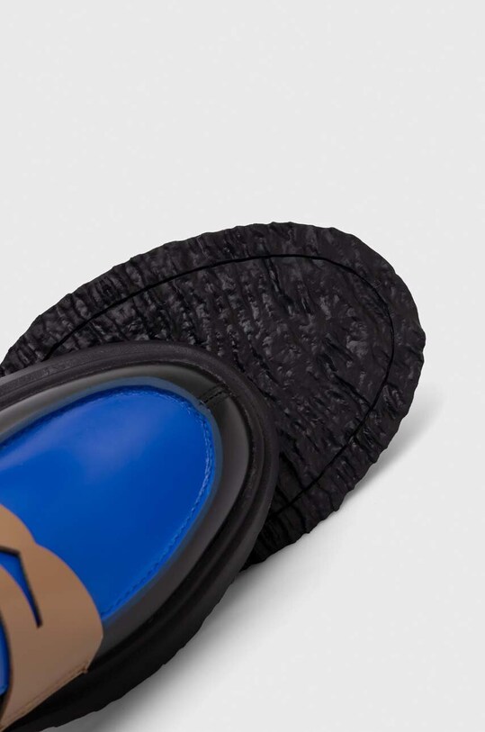 Camper mocasini de piele TWS negru K201116.029