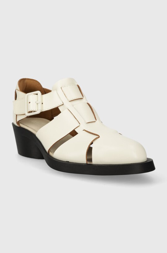 Kožené sandály Camper Bonnie K201635.002 bílá SS24