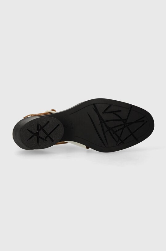 Kožené sandály Camper Bonnie K201635.002 bílá