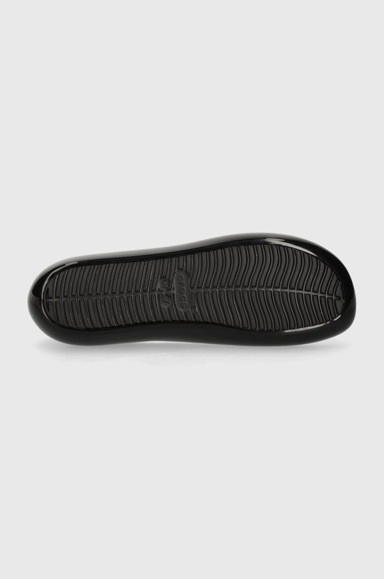 Crocs baleriny Brooklyn High Shine Flat 209661.001 czarny