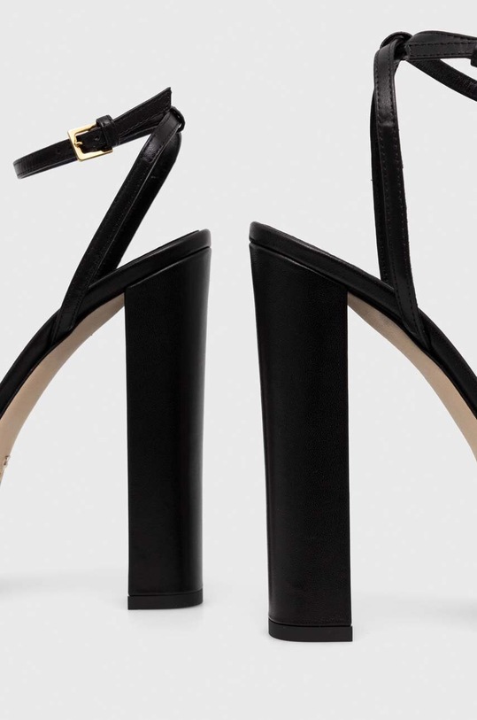 Scarpe Elisabetta Franchi sandali in pelle SA17L41E2.110 nero