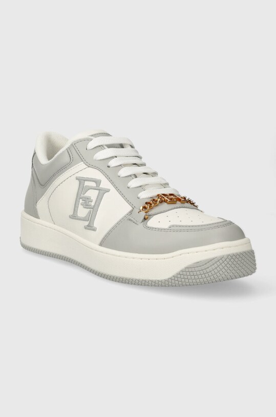 Elisabetta Franchi sneakers in pelle SA54G41E2.CB4 grigio SS24