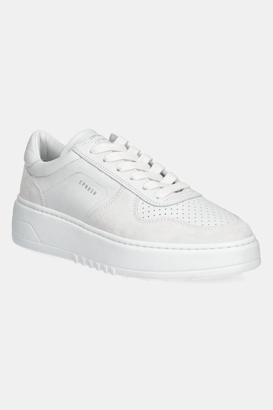 Copenhagen sneakersy skórzane Leather mix skóra zamszowa biały CPH77