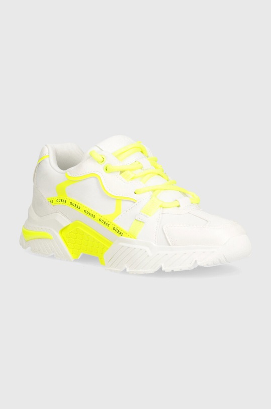 Guess sneakersy CARRLI syntetyczny biały FLGCAI.FAB12.WHIYE