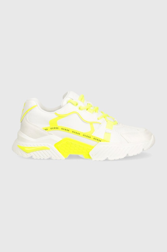 Guess sneakersy CARRLI FLGCAI.FAB12.WHIYE biały SS24