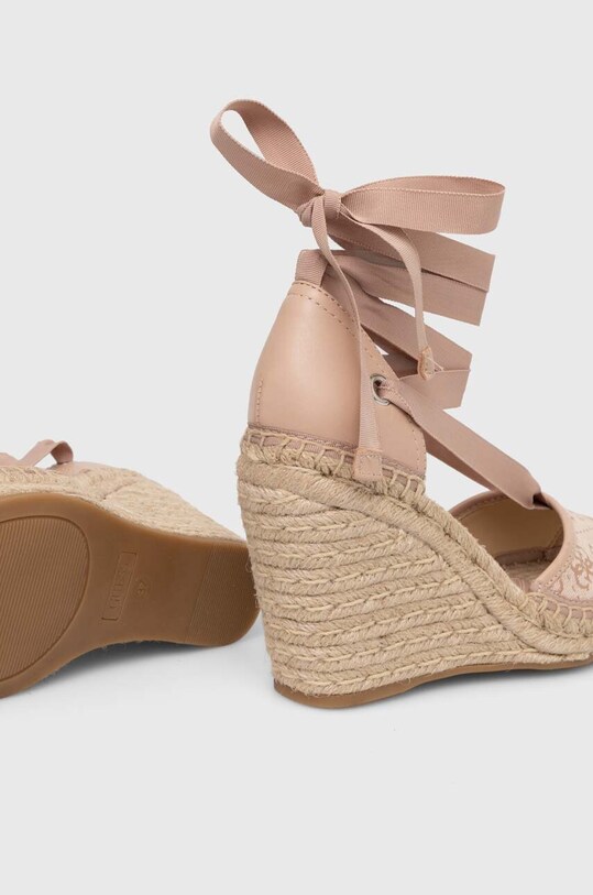 Взуття Еспадрилі Guess DIANDRA FLGDIR.FAL04.BLUSH бежевий
