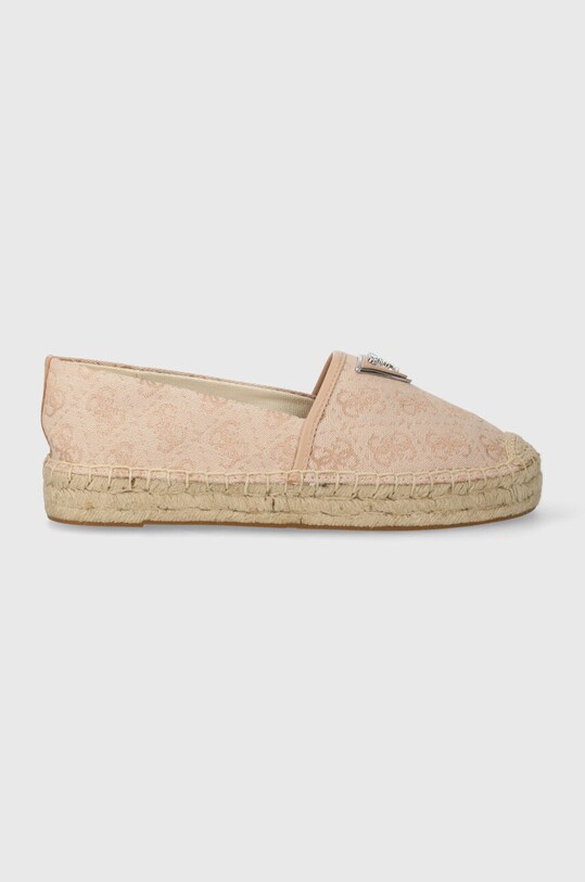 Guess espadryle JOLANDE FLGJDE.FAL14.BLUSH beżowy SS24