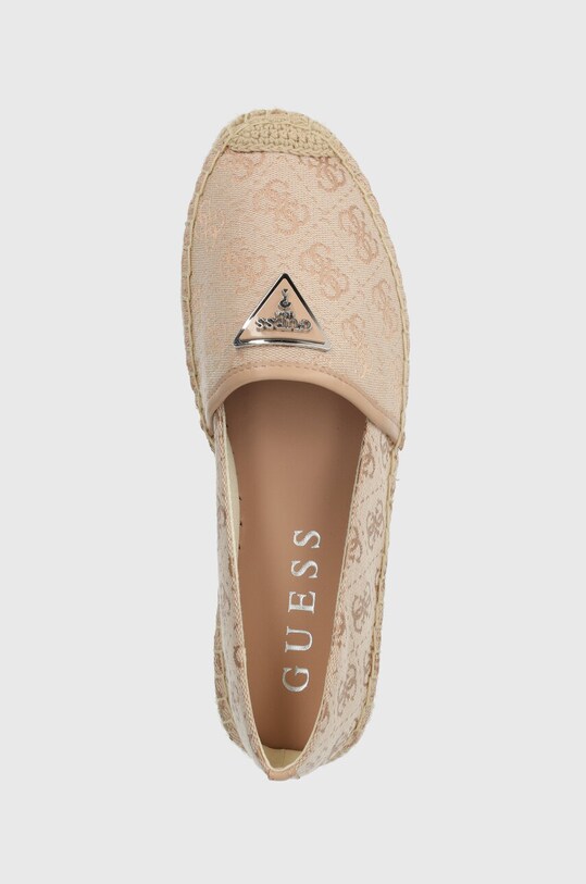 Guess espadryle JOLANDE beżowy FLGJDE.FAL14.BLUSH