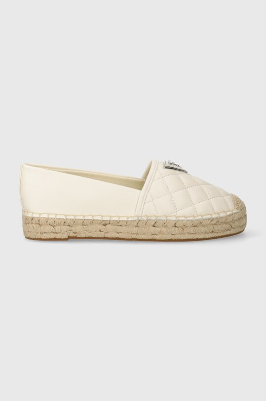 Espadrilky Guess JOLANDA FLGJOD.LEA14.IVORY béžová SS24