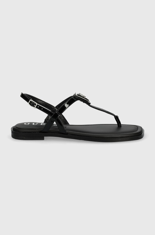 Guess sandały RAINEY FLGRAY.PAF21.BLACK czarny SS24