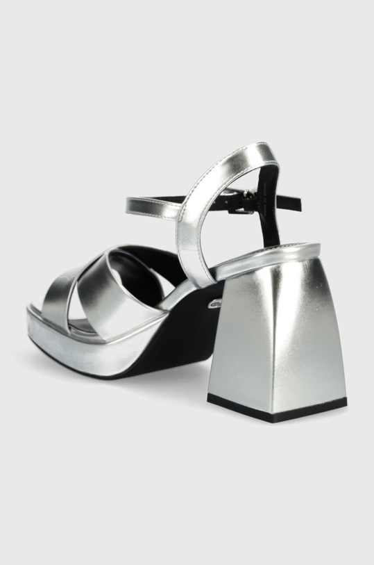 Παπούτσια Πέδιλα Buffalo Bella Cross 1291493.SLV ασημί