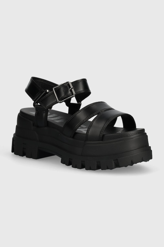Buffalo sandały Aspha Ts Sandal 5-8 cm czarny 1602188.BLK
