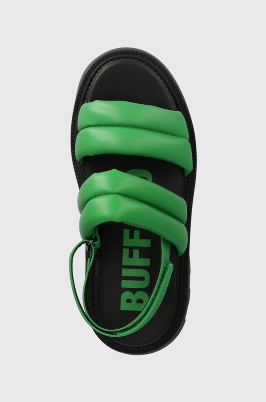 Buffalo sandały Flora Ts Quilt zielony 1602202.GRN