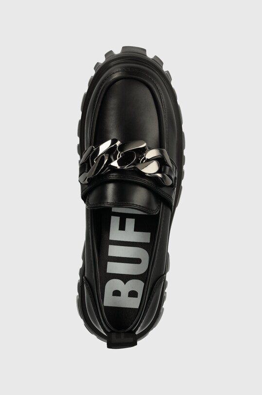 Buffalo mokasyny Lion Loafer Chain czarny 1622448.BLK