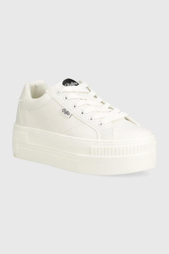 Buffalo sneakers Paired Planet friendly alb 1636131.WHT