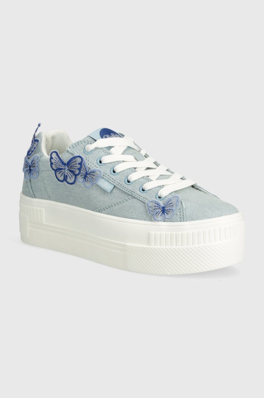 Buffalo sneakers Paired Butterfly platform blu 1636138.BLU