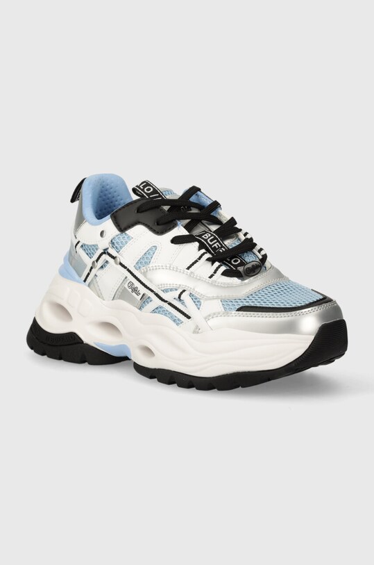 Buffalo sneakers Triplet Hollow textil albastru 1636156.SLV