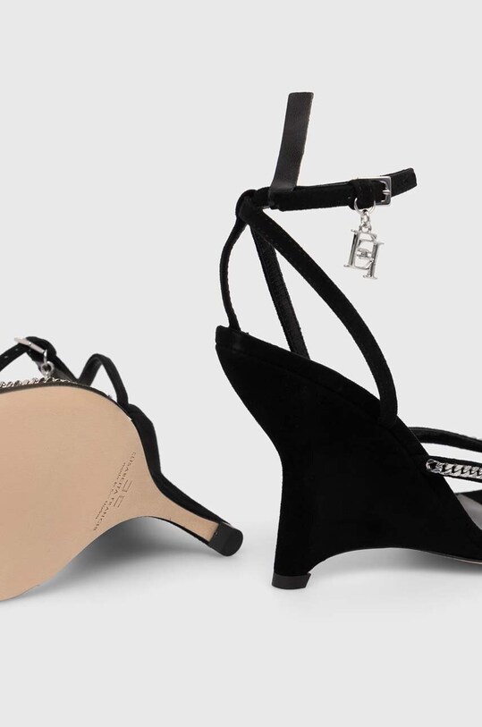 Сандалі Elisabetta Franchi чорний SA24L42E2.110