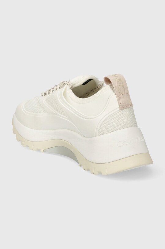 Παπούτσια Αθλητικά Calvin Klein RUNNER LACE UP CAGING HW0HW01900 λευκό