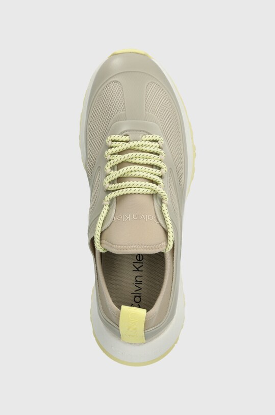 Кроссовки Calvin Klein RUNNER LACE UP CAGING серый HW0HW01900