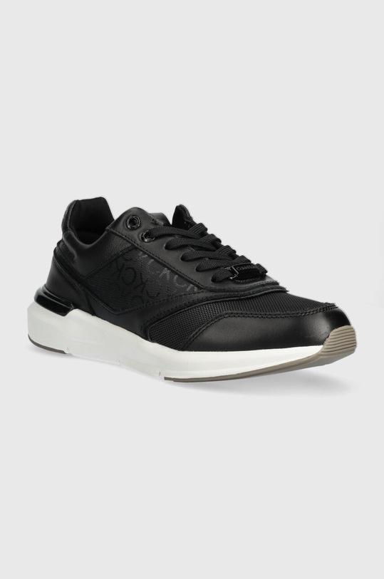 Calvin Klein sneakersy RUNNER LACE UP EPI MONO MIX HW0HW01912 czarny SS24