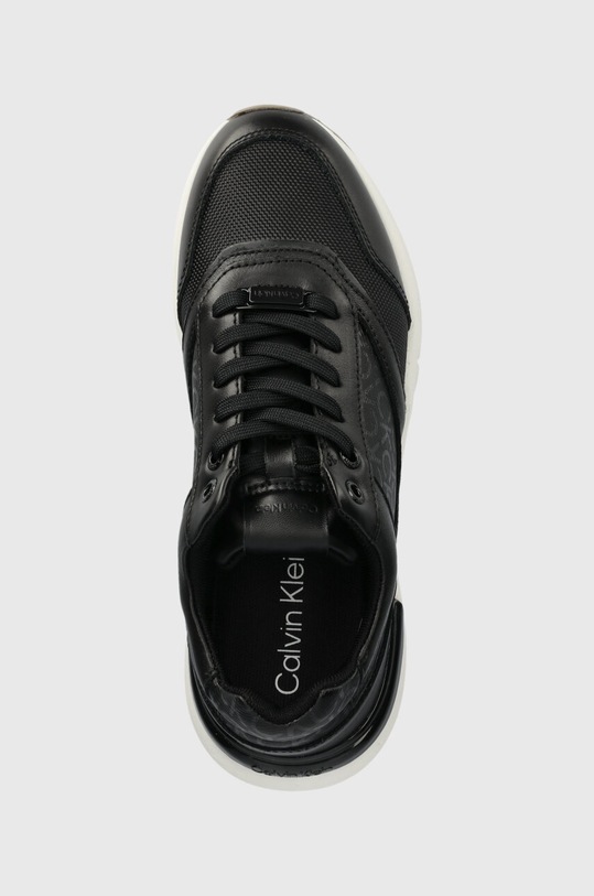 Calvin Klein sneakersy RUNNER LACE UP EPI MONO MIX czarny HW0HW01912