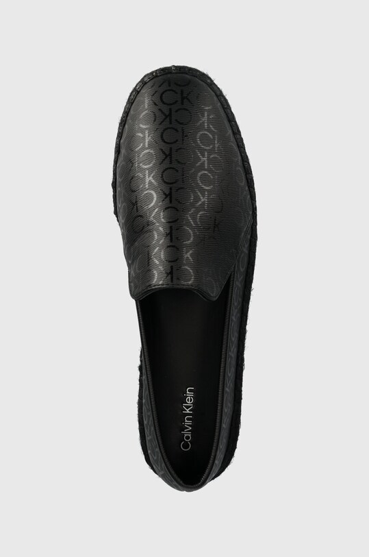 Calvin Klein espadrile ESPADRILLE EPI MONO negru HW0HW01917