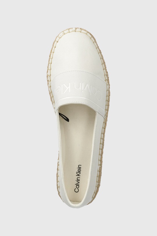 Εσπαντρίγιες Calvin Klein ESPADRILLE HE λευκό HW0HW01918
