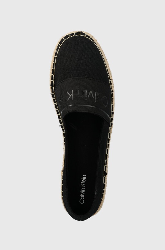 Calvin Klein espadryle ESPADRILLE HE czarny HW0HW01918
