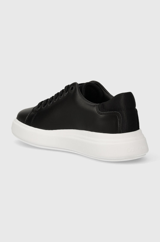 Obuv Kožené tenisky Calvin Klein CUPSOLE LACE UP CALVIN MTL LTH HW0HW02034 čierna