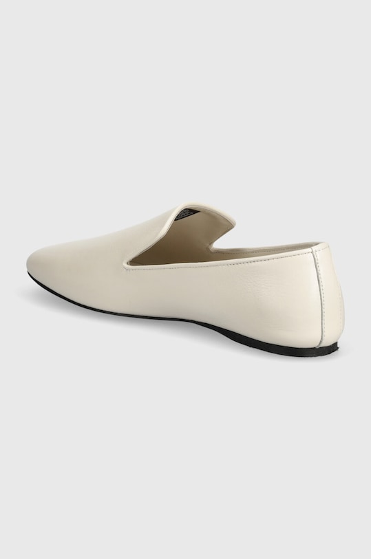 Obuwie Calvin Klein mokasyny skórzane LOAFER LEATHER HW0HW02129 beżowy