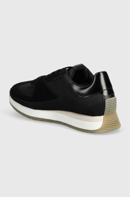 Obuwie Calvin Klein sneakersy RUNNER LACE UP LTH/NYLON HW0HW02130 czarny