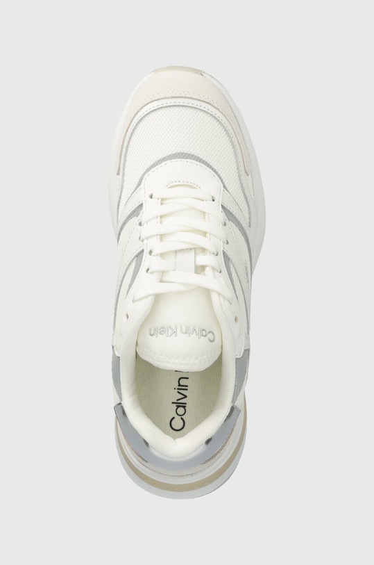 Αθλητικά Calvin Klein RUNNER LACE UP MESH μπεζ HW0HW02133