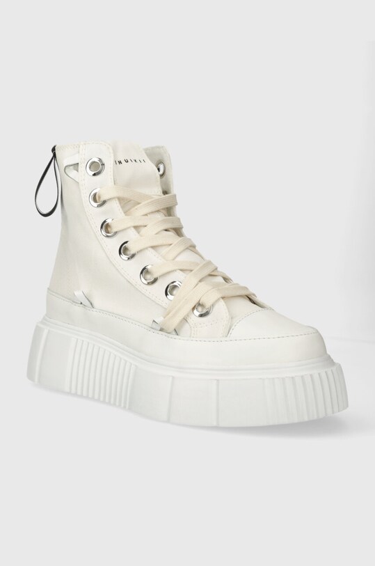 Високи кецове Inuikii Matilda Canvas High 23 30103.024.White бял SS24