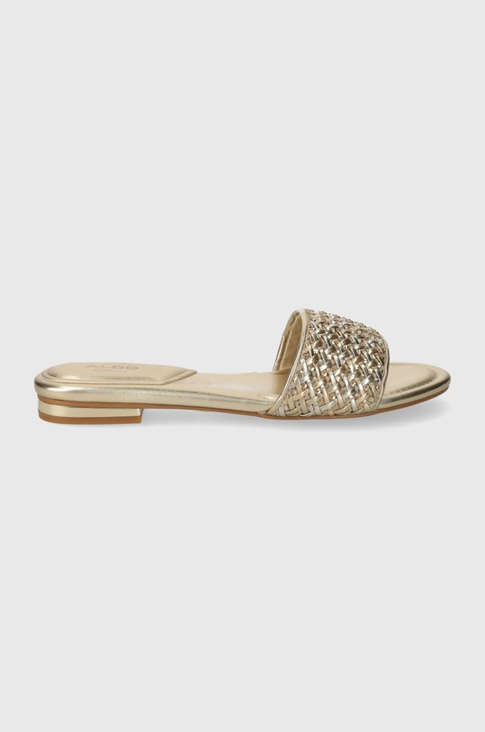 Aldo klapki Eleonoreflat tekstylny złoty 13738905.Eleonoreflat