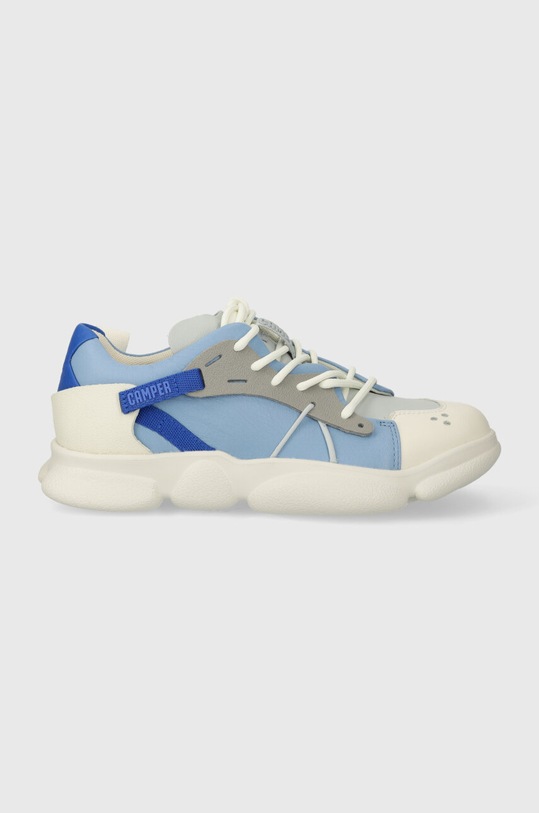 Camper sneakersy skórzane Karst płaska niebieski K201439.023
