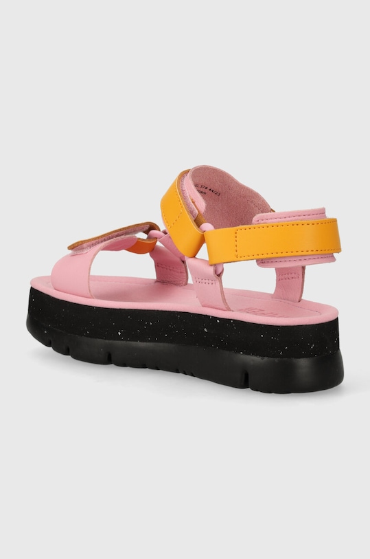 Obuwie Camper sandały skórzane Oruga Up K201037.033 różowy