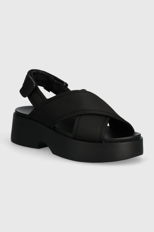 Camper sandały Tasha 5-8 cm czarny K201610.001