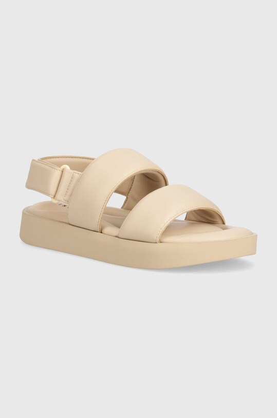 Inuikii sandale Padded Velcro imitatie de piele bej 70106.135.Beige