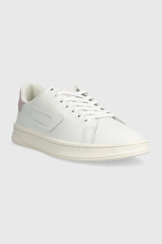 Diesel sneakersy skórzane S-Athene Low Y02870.P4423.H8973 biały SS24