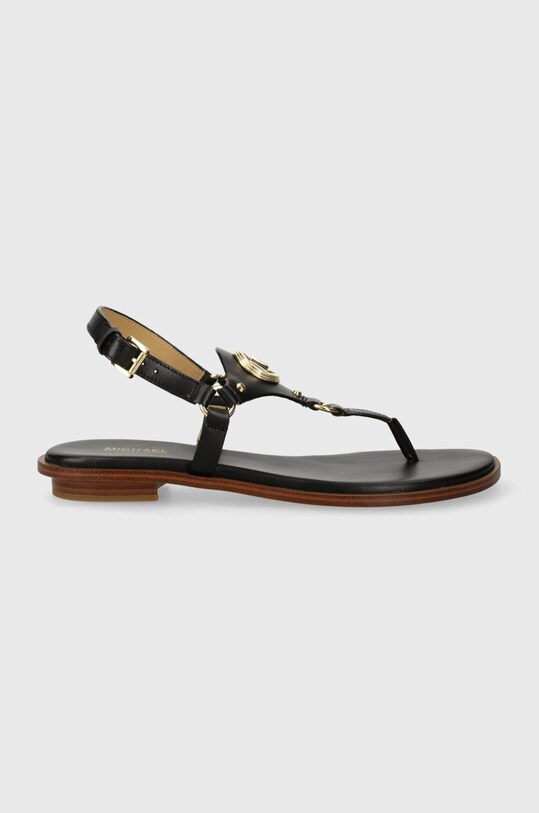 MICHAEL Michael Kors sandały skórzane Casey 40R4CSFA1L.001 czarny SS24